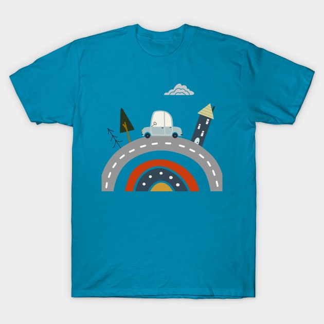 Tour Around The World T-Shirt by JunkyDotCom